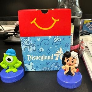 Disneyland Resort 70th Anniversary Action Figures - Blue and Cream